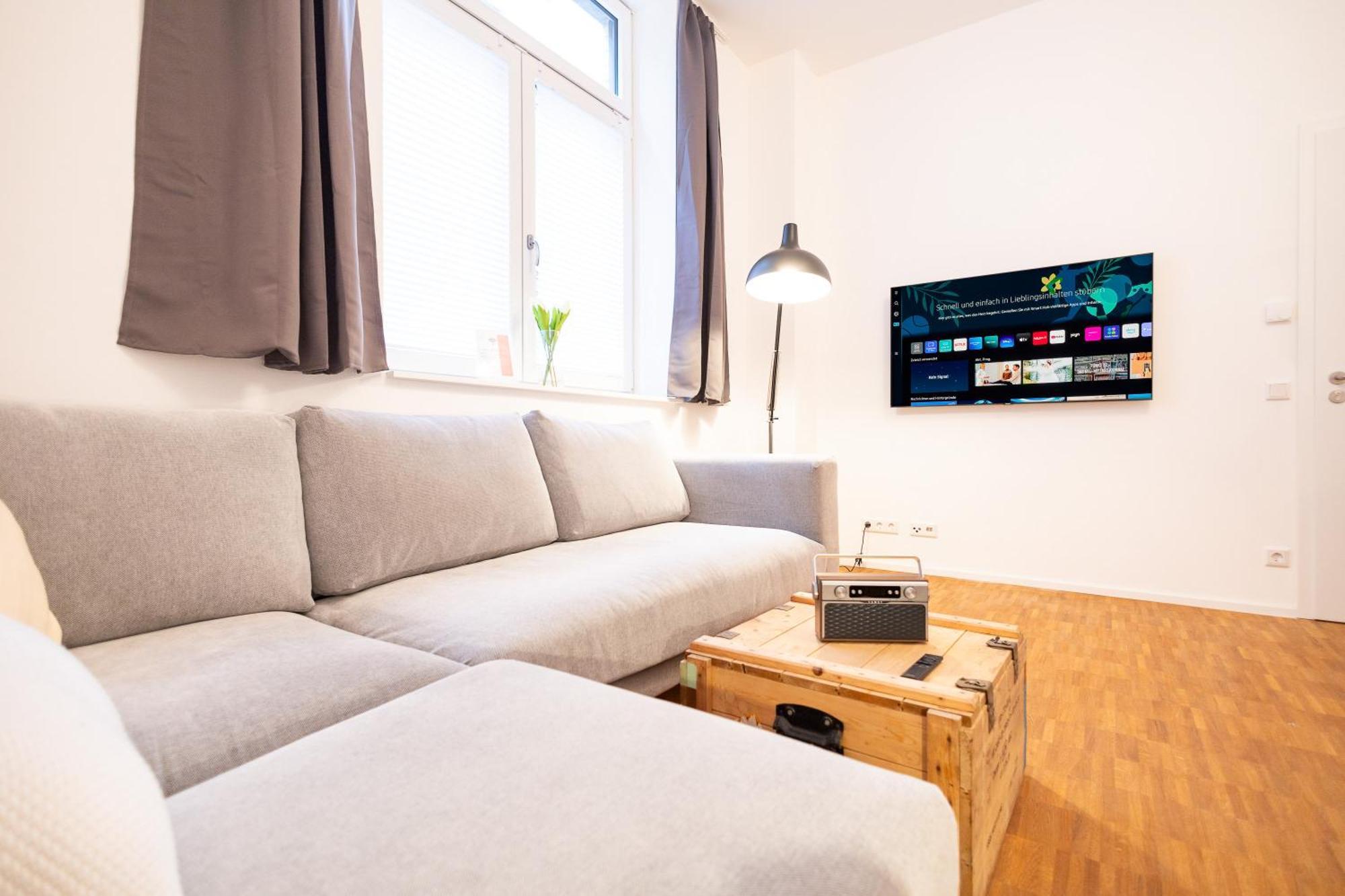 Ko-Living - Beatles Und Banksy Suites & Studios Am Eselsbrunnen - Altstadt - Kueche Halle  Eksteriør billede