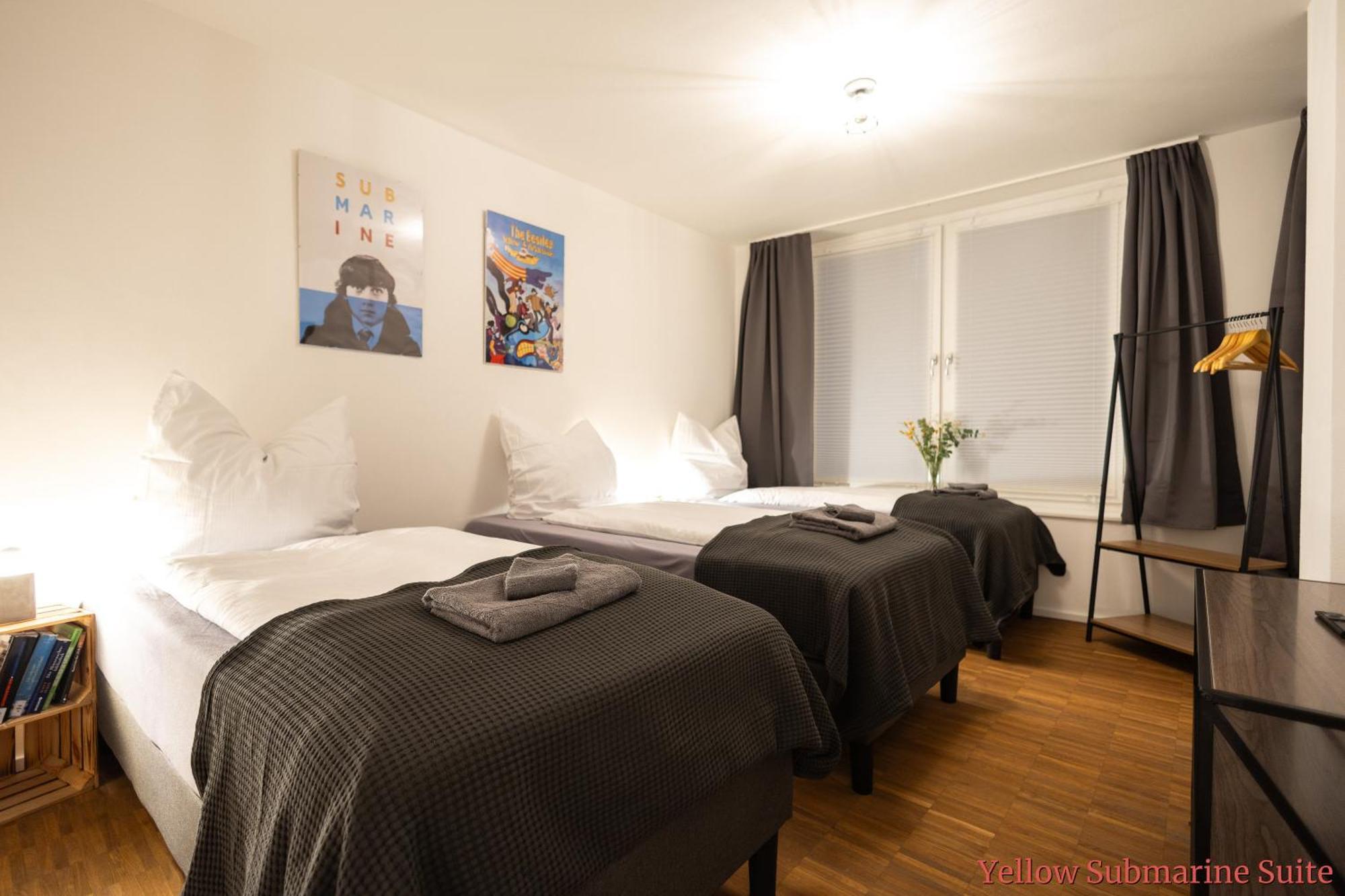 Ko-Living - Beatles Und Banksy Suites & Studios Am Eselsbrunnen - Altstadt - Kueche Halle  Eksteriør billede